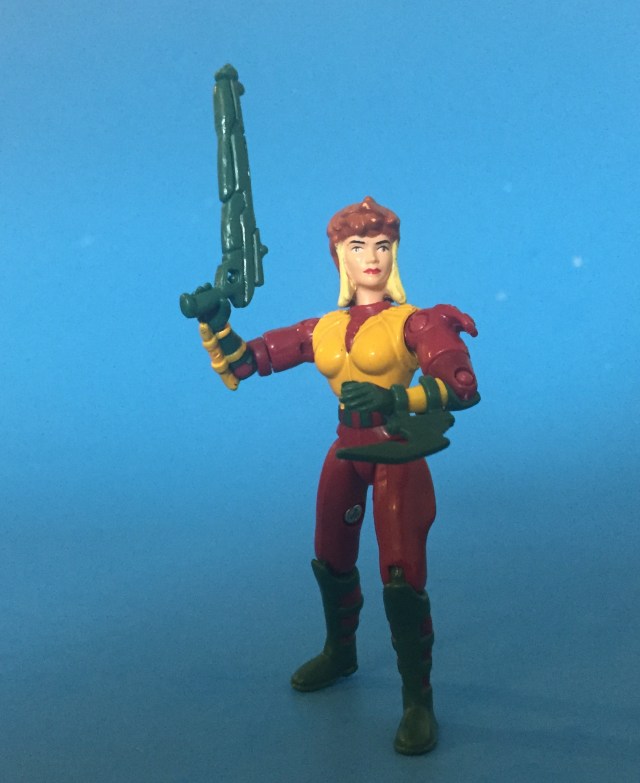 1994 Exosquad Rita Torres with Field Sergeant E-Frame