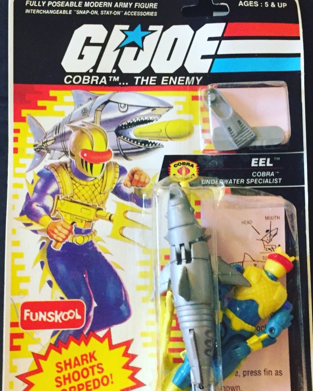 Russian Funskool GI Joe Eel