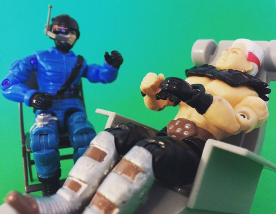 Russian Funskool GI Joe Pscyhe-Out and Road Pig