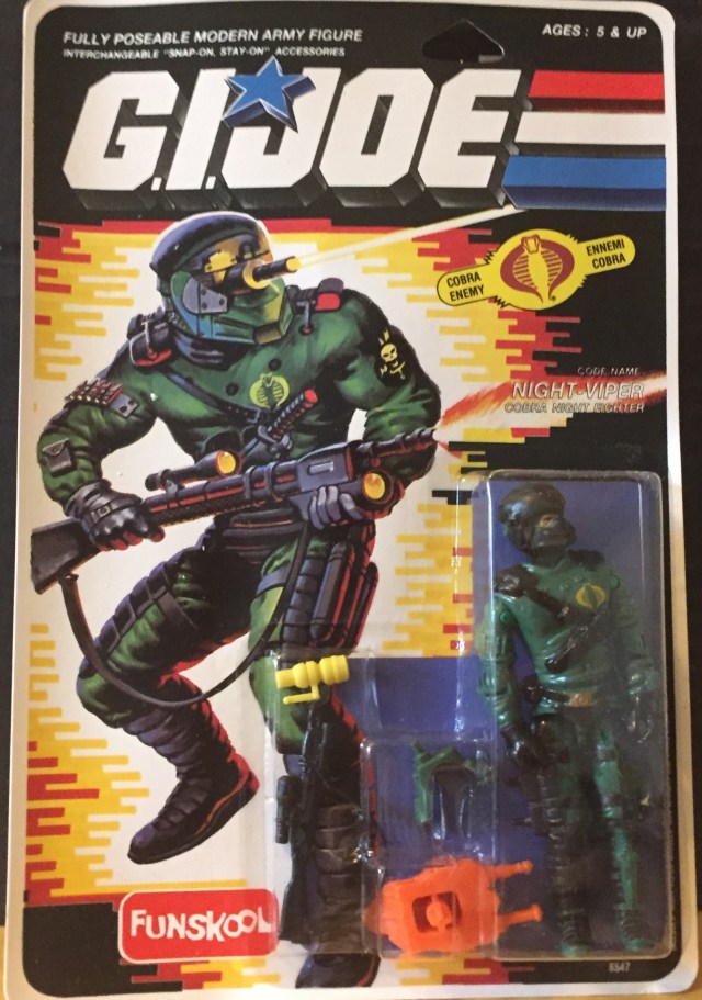 Russian Funskool GI Joe Night Viper