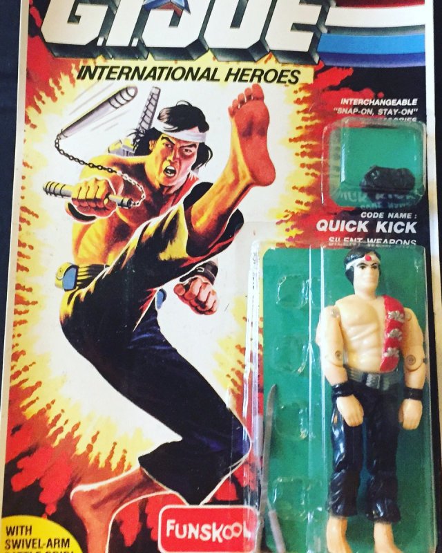 Russian Funskool GI Joe Quick Kick
