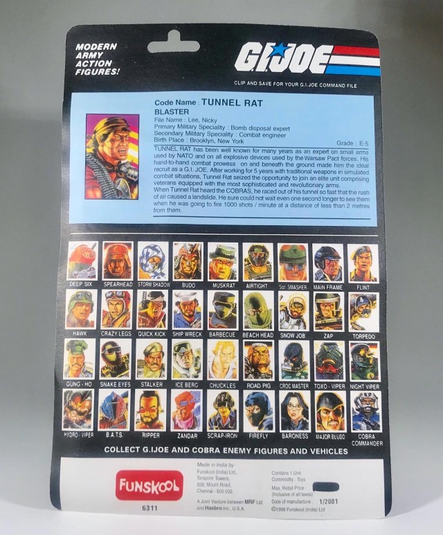 Funskool GI Joe Tunnel Rat