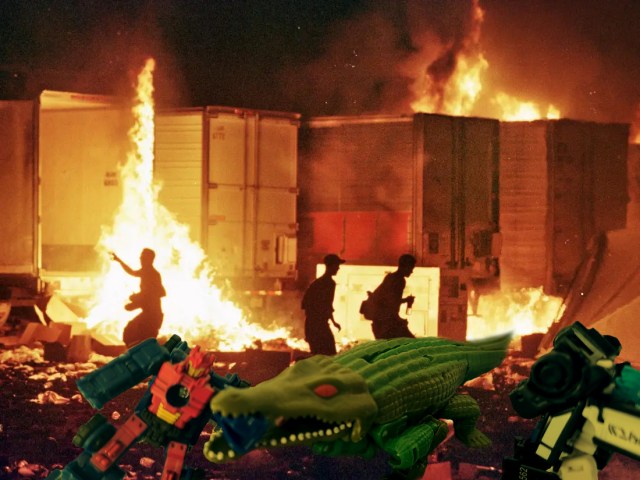 1996 Transformers Beast Wars Megatron (Alligator)