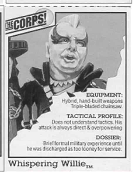 The Corps! Whispering Willie