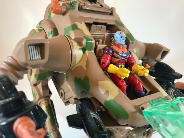 1994 Exosquad Livanus with Troop Transport E-Frame