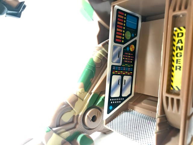 1994 Exosquad Livanus with Troop Transport E-Frame