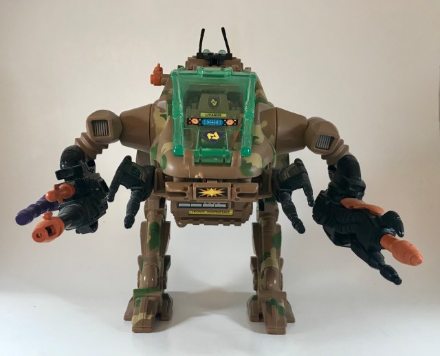 1994 Exosquad Livanus with Troop Transport E-Frame