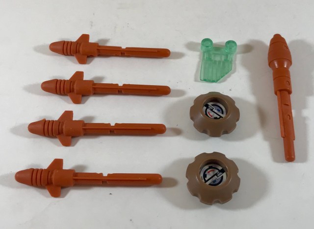 1994 Exosquad Livanus with Troop Transport E-Frame