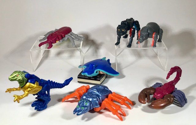 1998 Transformers Beast Wars Transmetals McDonald's Happy Meal Toys