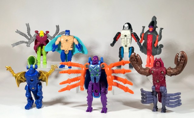 1998 Transformers Beast Wars Transmetals McDonald's Happy Meal Toys