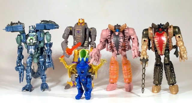 1998 Transformers Beast Wars Transmetals McDonald's Happy Meal Dinobot