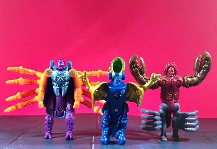 1998 Transformers Beast Wars Transmetals McDonald's Happy Meal Toys