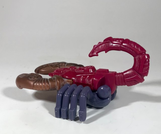 1998 Transformers Beast Wars Transmetals McDonald's Happy Meal Scorponok
