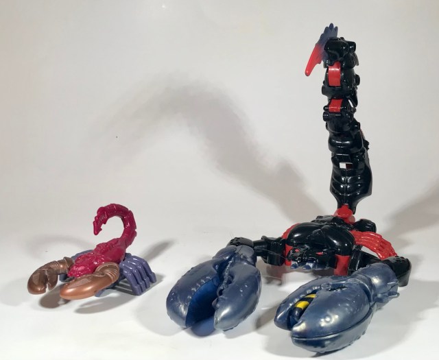 1998 Transformers Beast Wars Transmetals McDonald's Happy Meal Scorponok