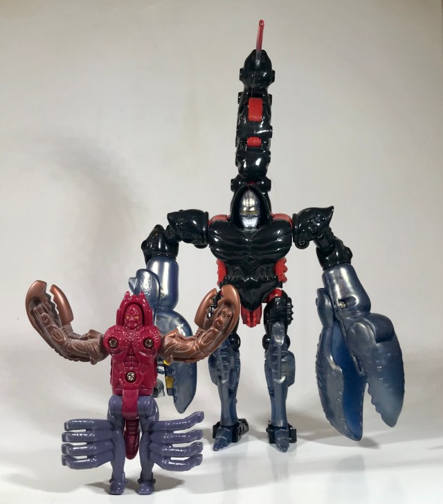 1998 Transformers Beast Wars Transmetals McDonald's Happy Meal Scorponok