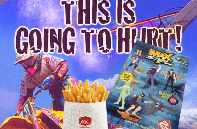 2001 Jack in the Box Kids Meal Max Steel Toys