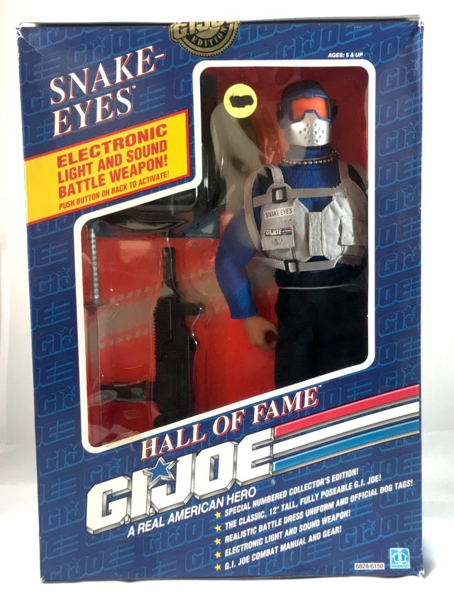 1992 GI Joe Hall of Fame Snake Eyes