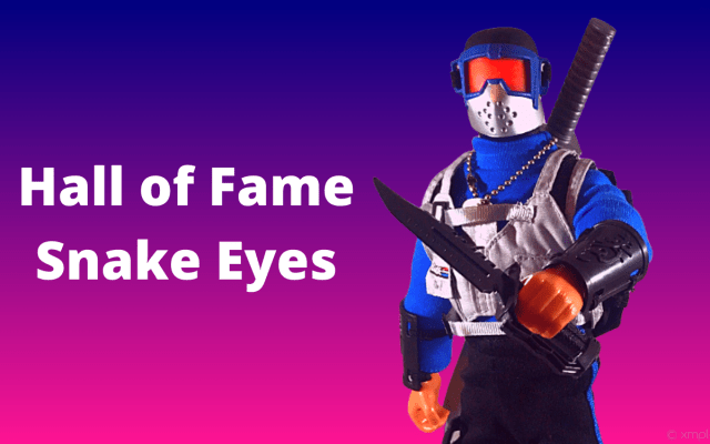 1992 GI Joe Hall of Fame Snake Eyes