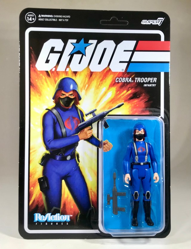 2022 Super7 GI Joe ReAction Female Cobra Trooper