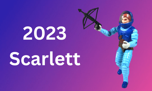 023 GI Joe Scarlett (Haslab Skystriker)