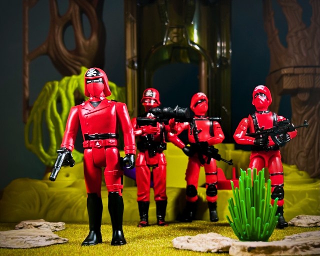 2023 Super7 ReAction Figure GI Joe Red Laser