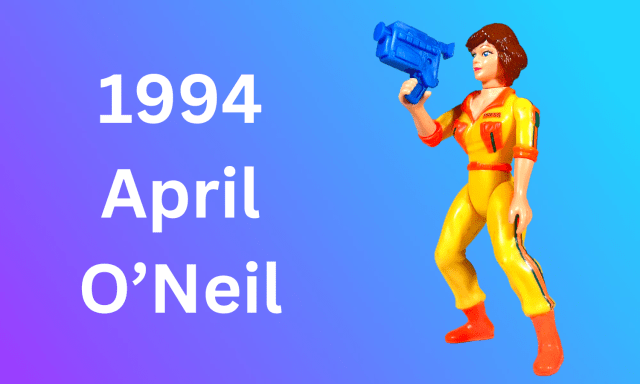1994 Teenage Mutant Ninja Turtles April O'Neil