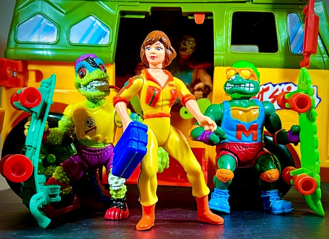 1994 Teenage Mutant Ninja Turtles April O'Neil