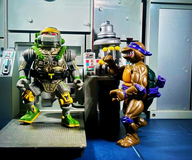 1990 Teenage Mutant Ninja Turtles Storage Shell Donatello