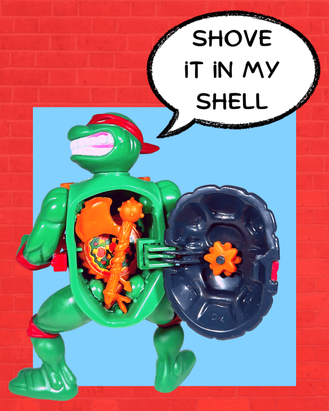 2023 Teenage Mutant Ninja Turtles Storage Shell Raphael