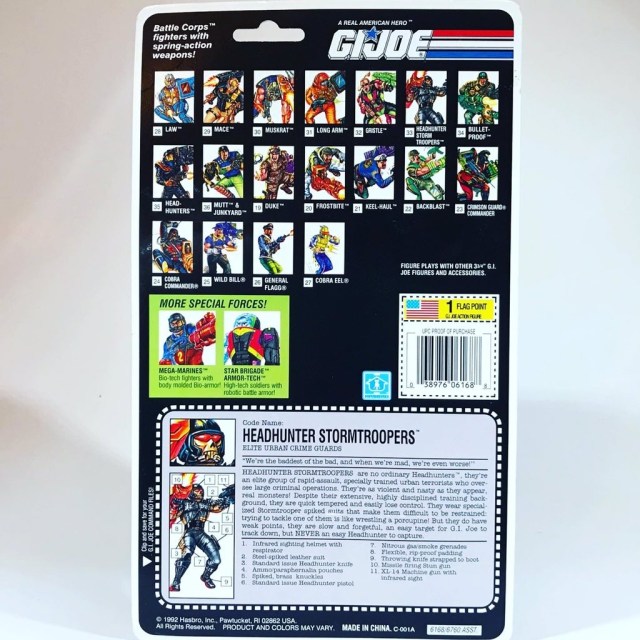 1993 GI Joe Headhunter Stormtrooper