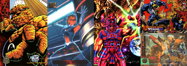 90s Marvel Trading Cards