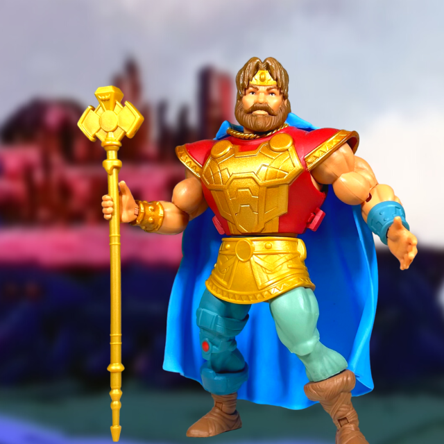 Masters of the Universe Origins King Randor, 200X Version (Mattel)