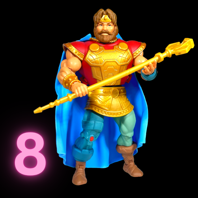 Masters of the Universe Origins King Randor, 200X Version (Mattel)