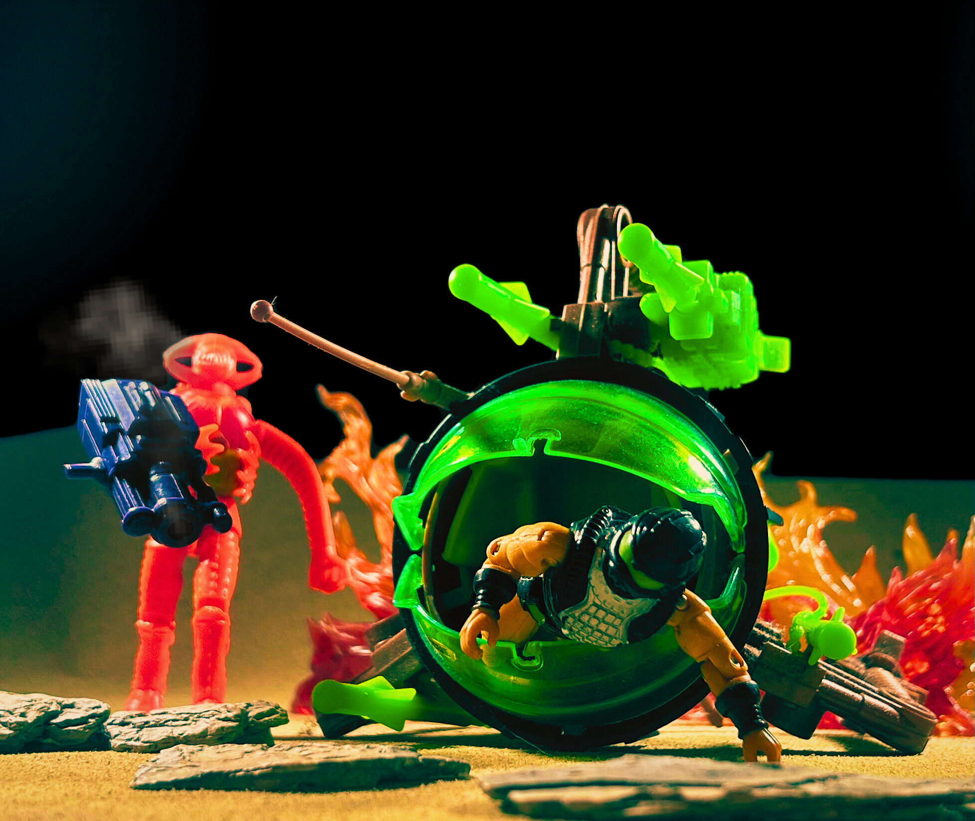 1994 GI Joe Carcass (Star Brigade) Review – The Dragon Fortress