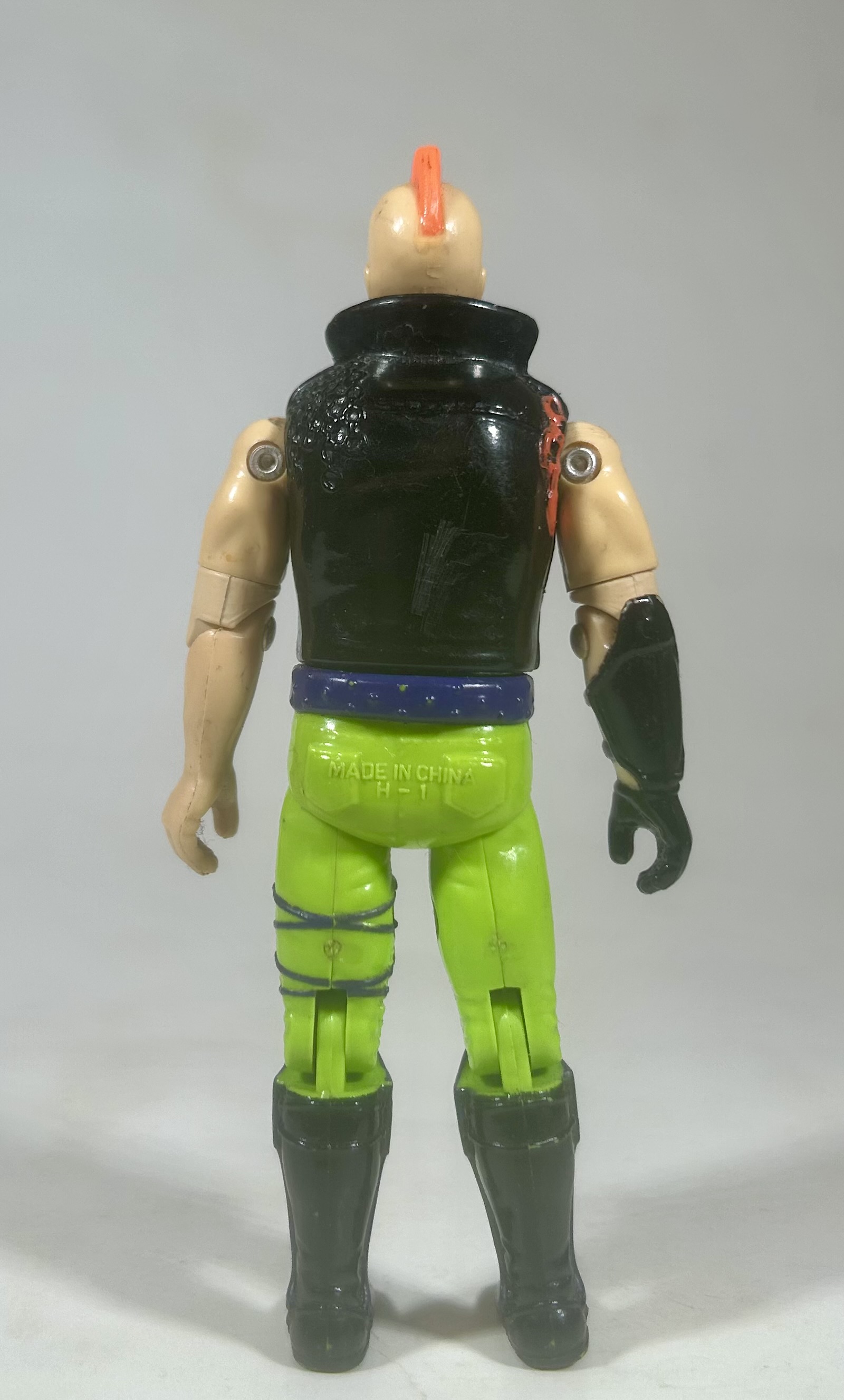 1993 GI Joe Zartan (Ninja Force) figure, rear