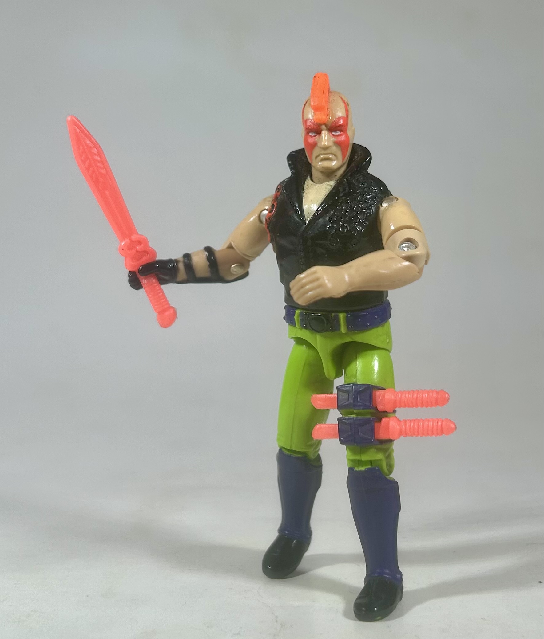 1993 GI Joe Zartan (Ninja Force) equipped with short sword